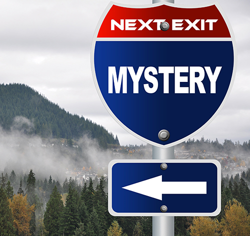 Mystery road sign