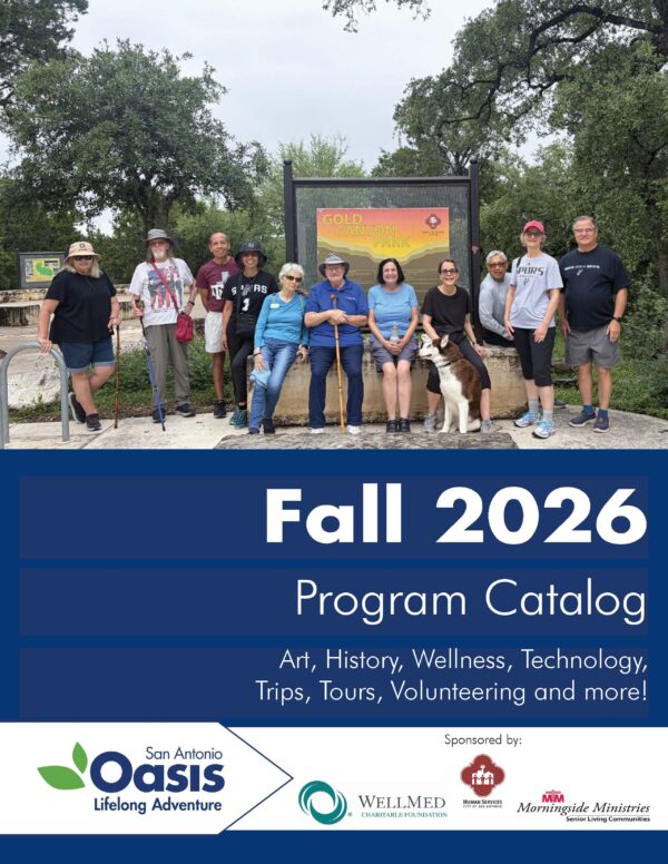 San Antonio Oasis Fall 2026 Catalog